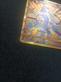 Pokemon TCG Houndoom Gold Secret Holo Rare Card 179/163 Battle Styles Full Art - Image 2