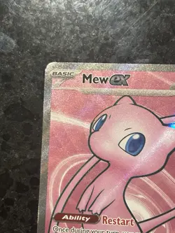 Pokemon Mew ex 193/165 Ultra Rare Holo Scarlet & Violet 151 Card - Image 2