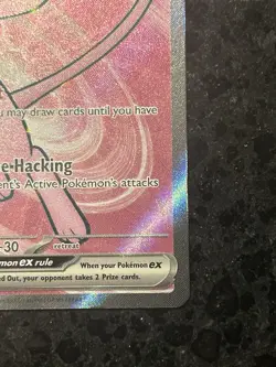 Pokemon Mew ex 193/165 Ultra Rare Holo Scarlet & Violet 151 Card - Image 4