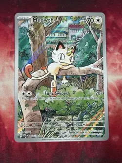 Pokemon Card Meowth Phantasmal Flames 106/094 - Image 1