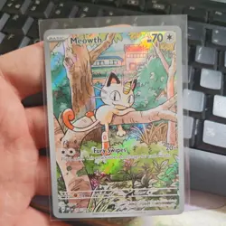 Pokemon Card Meowth Illustration Rare 106/094 Mint Condition English - Image 3