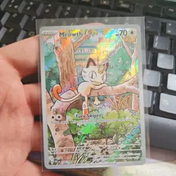 Pokemon Card Meowth Illustration Rare 106/094 Mint Condition English - Image 4