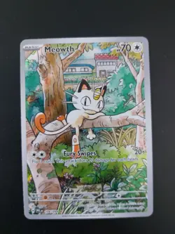 Meowth 106/094 Me02: Phantasmal Flames Holo Pokemon Card - Image 1