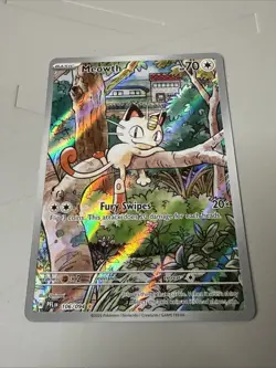 Meowth 106/094 Me02: Phantasmal Flames Holo Pokemon Card - Image 3