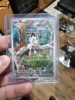 Meowth 106/094 Me02: Phantasmal Flames Holo Pokemon Card - Image 1