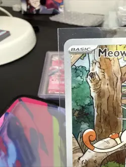 Pokemon TCG Meowth 106/094 Phantasmal Flames Near Mint Condition Card - Image 2