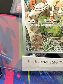 Pokemon TCG Meowth 106/094 Phantasmal Flames Near Mint Condition Card - Image 5