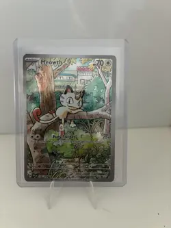 Meowth - 106/094 Illustration Rare - Phantasmal Flames - Pokemon Card - NM/M - Image 2