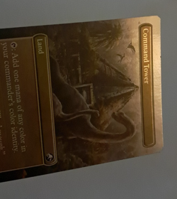 Command Tower Borderless FOIL EX Ixalan Jurassic World Magic the Gathering MTG - Image 3