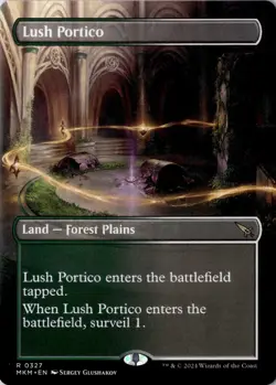 Lush Portico (Borderless) Murders at Karlov Manor Regular NM R 0327 - Image 1