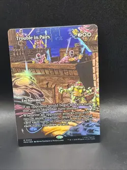 Trouble in Pairs (Borderless) Teenage Mutant Ninja Turtles Source Material Foil - Image 1