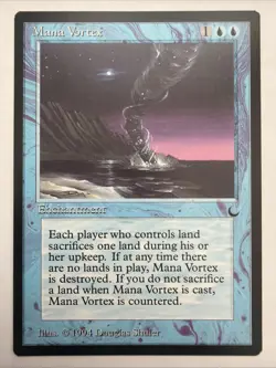 Mana Vortex MTG The Dark Magic The Gathering NM Vintage 1994 - Image 1