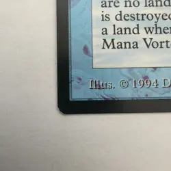 Mana Vortex MTG The Dark Magic The Gathering NM Vintage 1994 - Image 3