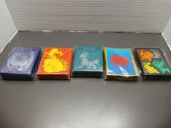 Pokemon Official Card Sleeves - 5 Packs Of Sleeves. - Image 1