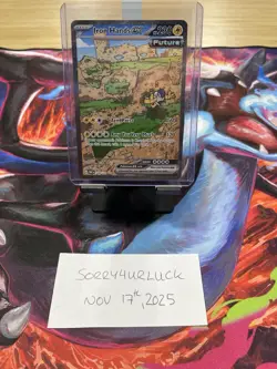 Iron Hands ex 248/182 SIR Pokemon TCG Paradox Rift NM - Image 1
