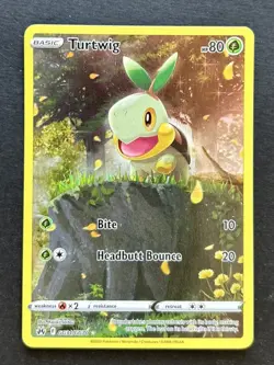 Pokemon Turtwig GG31/GG70 Crown Zenith Galarian Gallery Holo NM - Image 1