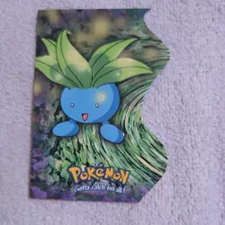 2000 TOPPS Vileplume Gloom Pokemon TV Animation D/C Die Cut Embossed #EV6 #EV5 - Image 2
