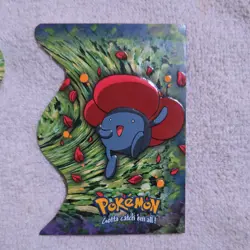 2000 TOPPS Vileplume Gloom Pokemon TV Animation D/C Die Cut Embossed #EV6 #EV5 - Image 4