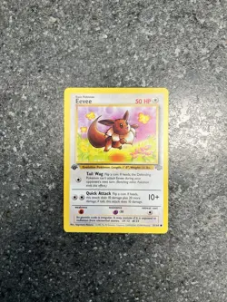 Eevee ⭐ 51/64 1st Edition Wizards Jungle 1999 Pokemon NM/LP - Image 1