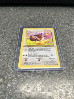 Eevee ⭐ 51/64 1st Edition Wizards Jungle 1999 Pokemon NM/LP - Image 3
