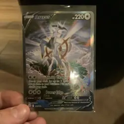 Pokemon Arceus V Full Art Holo 166/172 Swsh09 Brilliant Stars GOOD CONDITION - Image 1