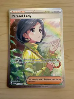 Pokemon TCG Parasol Lady Trainer 255/182 - Image 1