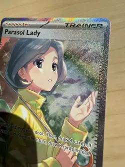 Pokemon TCG Parasol Lady Trainer 255/182 - Image 5