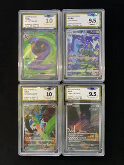 2025 Pokemon TCG S-CHN 151C 177/151 002/011 SR Arbok PGS 10 Pristine Lot*4 LU57 - Image 1