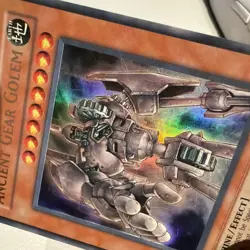 Yu-Gi-Oh Ancient Gear Golem DR3-EN186 Ultra Rare HP - Image 2