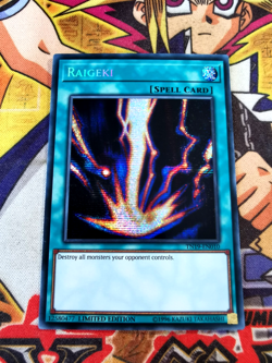 Raigeki tn19-en010 Ltd Ed (NM) Secret Rare Yu-Gi-Oh! - Image 1