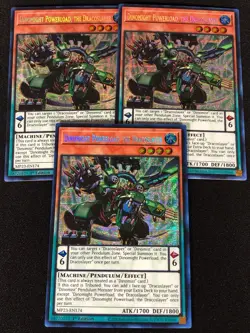 Yugioh Dinomight Powerload The Dracoslayer MP23-EN174 1ST Secret x3 (NM) - Image 1