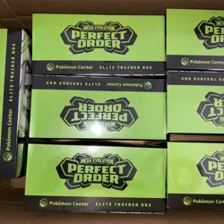 X7 Pokemon TCG Perfect Order Pokemon Center Elite Trainer Box ETB 🔥 SEALED ✅ - Image 3