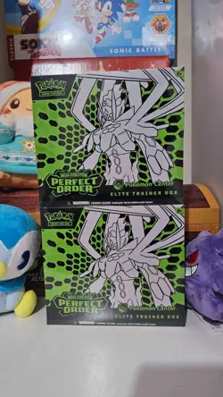2x Pokemon TCG: Perfect Order Pokemon Center Elite Trainer Box NEW SEALED ETB✅ - Image 1