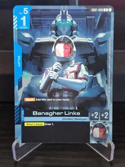 Gundam Card Game - Banagher Links (Launch Event) GD01-088 U - NM - Image 1