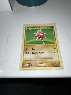 Hitmonchan 129/127 Platinum Secret Rare Holo Pokemon Card - Image 1