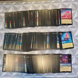 Lorcana Shimmering Skies Trove - 820 Cards Bulk, Some Rares, Dividers - Image 4