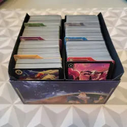 Lorcana Shimmering Skies Trove - 820 Cards Bulk, Some Rares, Dividers - Image 5