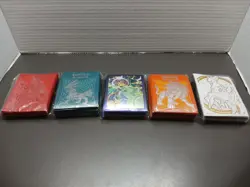 Pokemon Official Card Sleeves - 5 Packs Of Sleeves. - Image 1