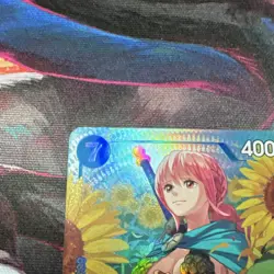 Rebecca One Piece CCG OP10 Super Rare Holo Character Card OP10-058 Japanese - Image 2