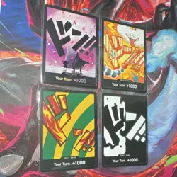 Bandai One Piece CCG 8 Card Lot Roger Nami Choper Mihawk etc Regular English - Image 2