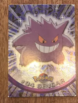 pokemon topps bleu Holo Foil - GENGAR no 94- TV animation Edition - Image 1