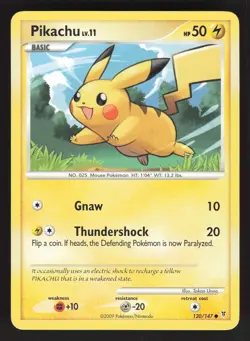 Pikachu 120/147 Pokemon TCG Supreme Victors LP - Image 1