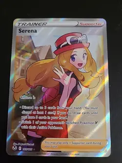 Serena 193/195 - Pokemon TCG: Silver Tempest Full Art Ultra Rare NM - Image 1