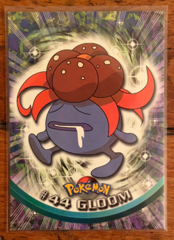1999 Topps Pokemon Gloom #44 TV Animation Edition Blue Logo 1st Series - NM/LP - Image 1