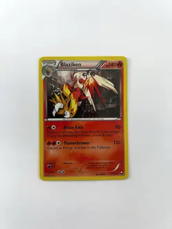 Pokemon Dark Explorers Blaziken (HR) #17 (Holo) NM Pokemon TCG 2012 ✨ - Image 2