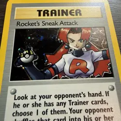 Pokemon TCG Rockets Sneak Attack 16/82 Unlimited Holo Rare - Image 2