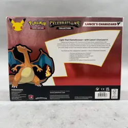 New Pokemon TCG Lance's Charizard V Celebrations Special Collection Box - Image 2