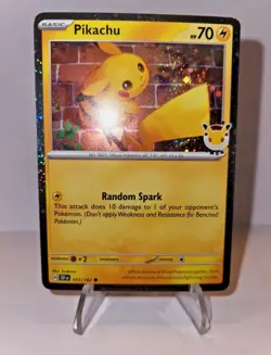 Pikachu - Pokemon Day 2026 - (Cosmo Holo) 051/162 - Image 1