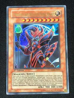 YUGIOH ARCANITE MAGICIAN CRMS-FR021 1ST ULTRA NM FRENCH - Image 1