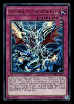 Return of the Red-Eyes CROS-ENAE4 Ultra Rare Crossed Souls Yu-Gi-Oh NM - Image 1